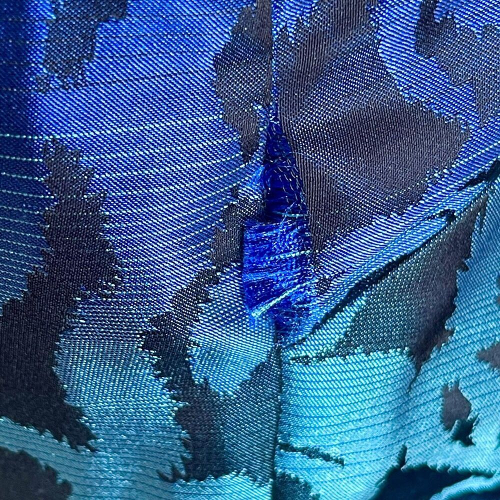 Michael Kors Dress Sz 8 Metallic Shift Evening Cocktail Going Out Futurism Glam - Picture 16 of 16